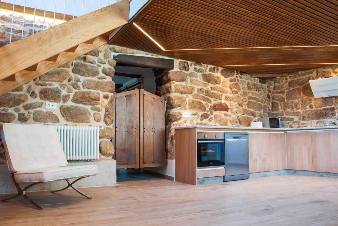 Апартаменты O Forno Casa Ferrador Ribeira Sacra Собер Экстерьер фото