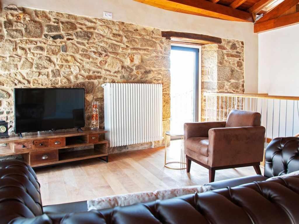 Апартаменты O Forno Casa Ferrador Ribeira Sacra Собер Экстерьер фото