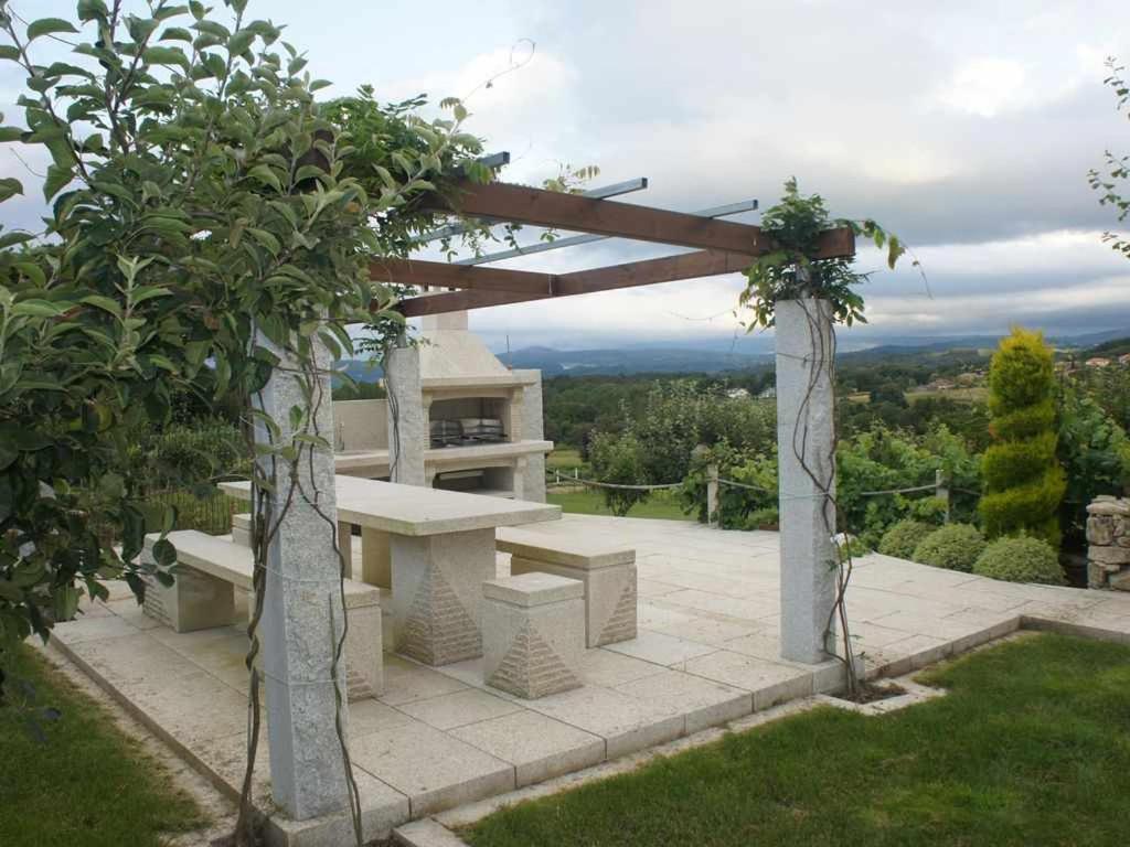 Апартаменты O Forno Casa Ferrador Ribeira Sacra Собер Экстерьер фото